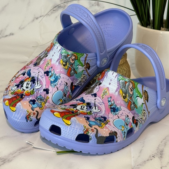 NWT Disney 100 Moments Special Edition Crocs Men’s size 10 REDUCED SHIPPING - Picture 5 of 6
